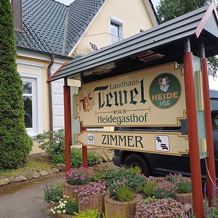 Landhaus Tewel Hotel Mit Restaurant Exterior foto